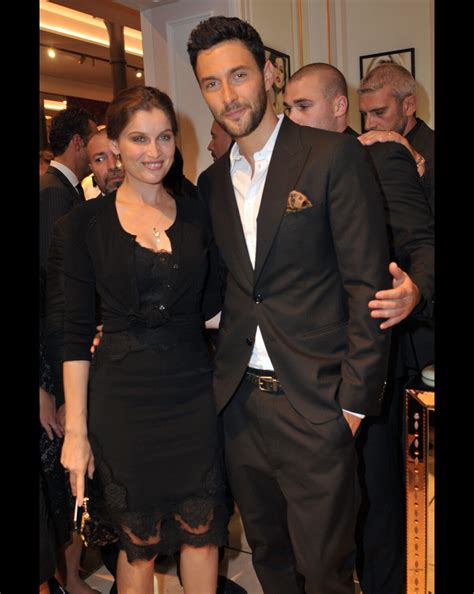 Laetitia Casta and Noah Mills 